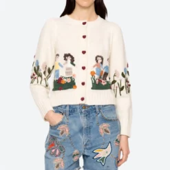 NE PAS REACTIVER PLEASE // Sea NY - Cardigan Wendie - Blanc