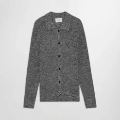 NN. 07 - Cardigan Polo Jacobo - Noir Multi