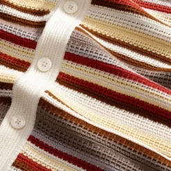NN07 - Cardigan Polo Lars - Ivoire