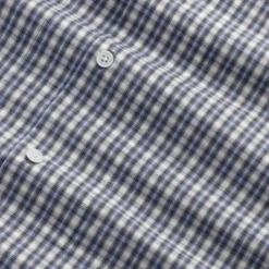 NN07 - Chemise Reed 5322 - Bleu à carreaux