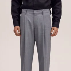 NN07 - Pantalon Kay 10037 - Gris Clair Mélangé