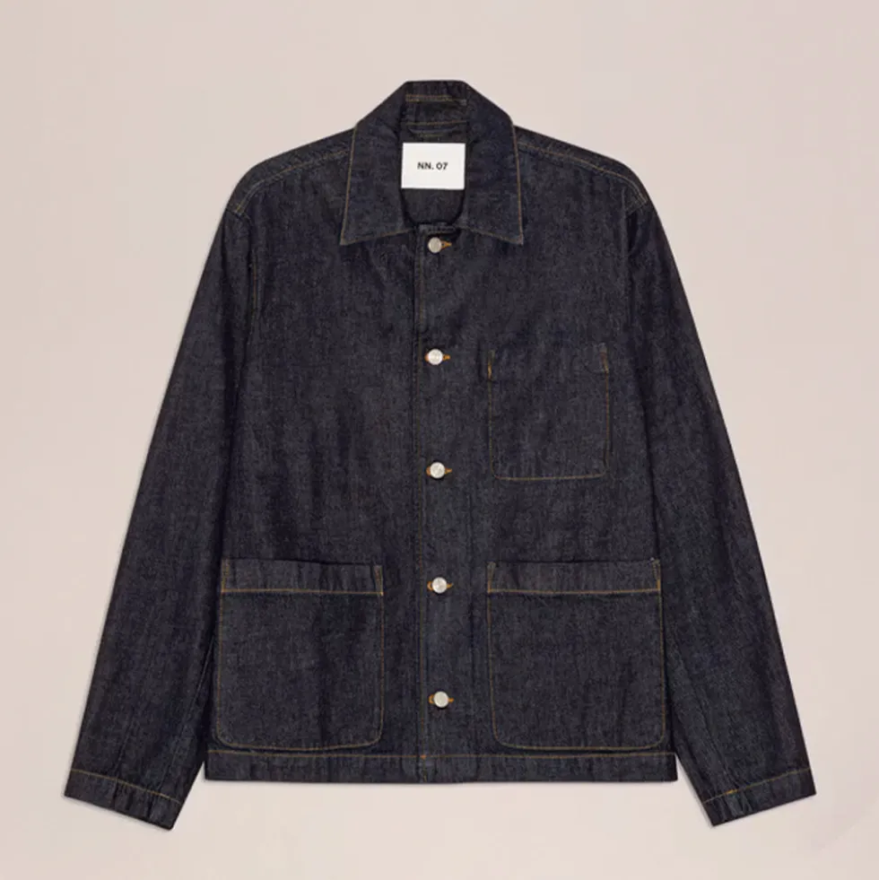 NN07 - Veste Morgan 1843 - Indigo Brut