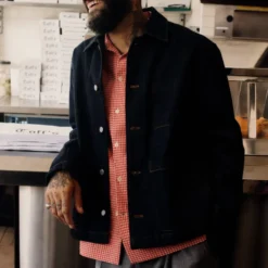 NN07 - Veste Morgan 1843 - Indigo Brut