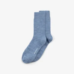 Norse Projects - Chaussettes Bykle Twist - Bel Air Blue