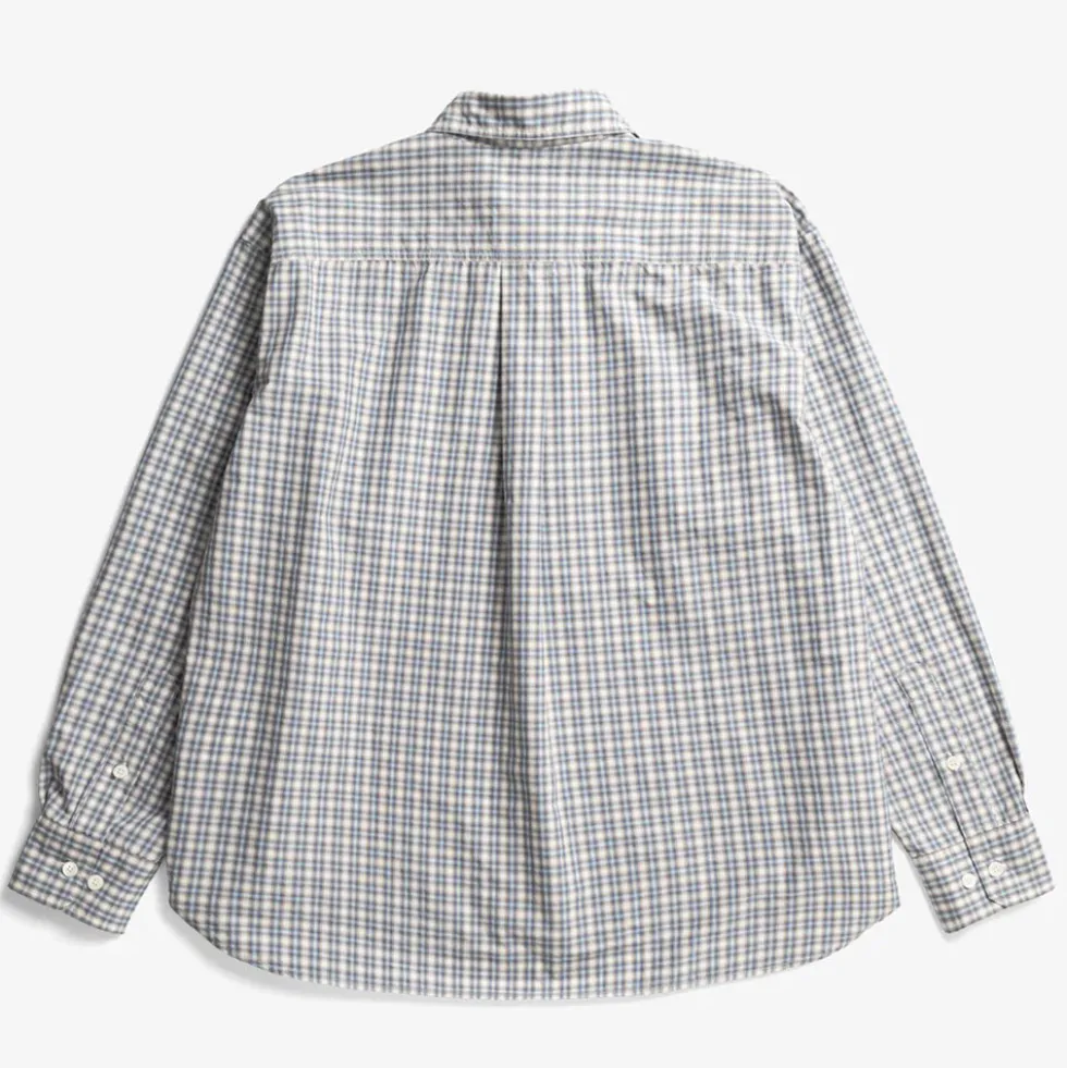 Norse Projects - Chemise Falster - Cerulean