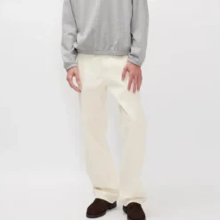 Norse Projects - Pantalon Korshavn Relaxed - Natural Écru