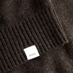 Norse Projects - Pull Standard Merino - Marron
