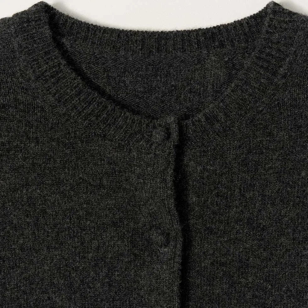 Nothing Written - Cardigan Argyle Heritage - Gris Foncé