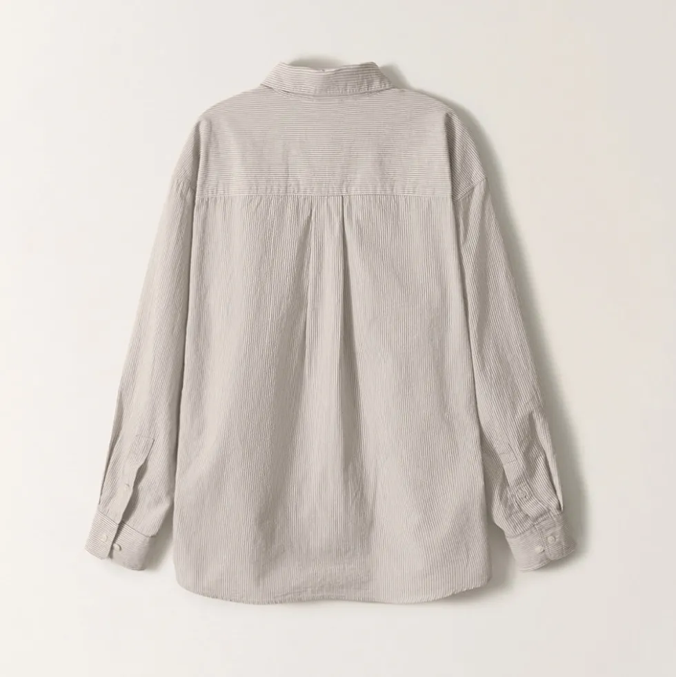 Nothing Written - Chemise Metis - Rayures Ivoire