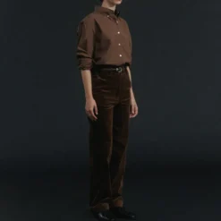 Nothing Written - Pantalon velours - Marron