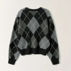 Nothing Written - Pull Marais Argyle - Gris
