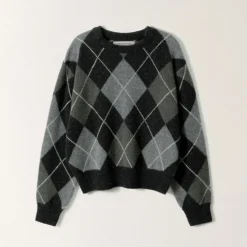 Nothing Written - Pull Marais Argyle - Gris
