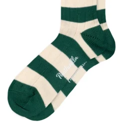Pantherella - Chaussettes Selsey - Vintage Blanc et Vert
