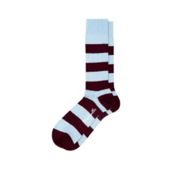 Pantherella - Chaussettes Selsey - Sky et Bordeaux