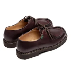 Paraboot - Derbies Michael en cuir - Lisse Marron