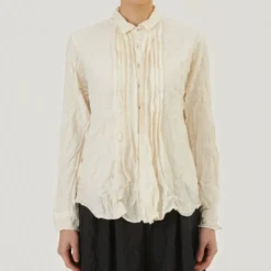 Pas de Calais - Blouse Froissée - Ivoire