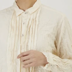 Pas de Calais - Blouse Froissée - Ivoire