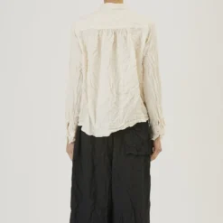 Pas de Calais - Blouse Froissée - Ivoire