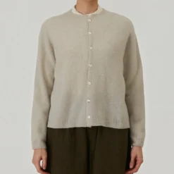 Pas de Calais - Cardigan à Col Rond - Beige