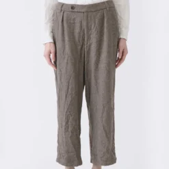 Pas de Calais - Pantalon Large Chevron - Beige