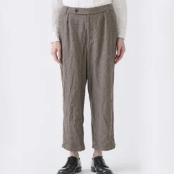 Pas de Calais - Pantalon Large Chevron - Beige
