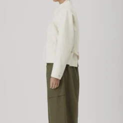 Pas de Calais - Veste Slub - Ivoire