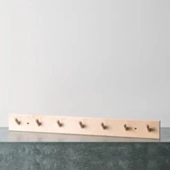 Patère 7 crochets en bois