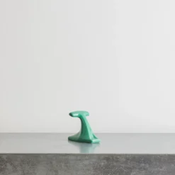 Patère porcelaine - Vert