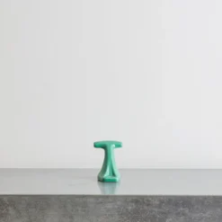 Patère porcelaine - Vert