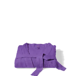 Peignoir en lin - Violet Orage