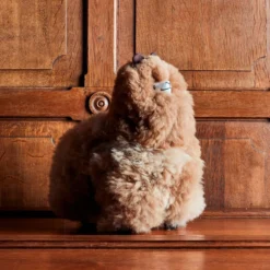 Peluche Lama en alpaga - Sahara