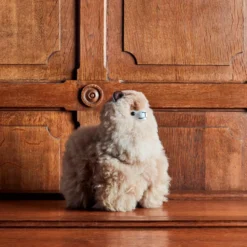 Peluche Lama en alpaga - Sandstone