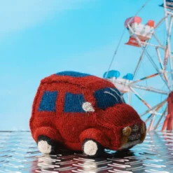 Peluche Merci en tricot - Fiat 500