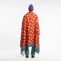 Plaid en Laine Au Vieux Campeur - Blason