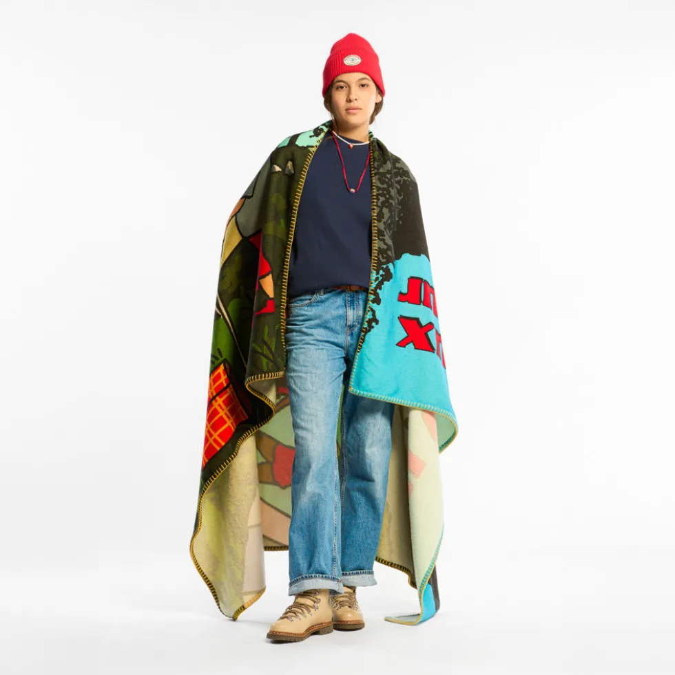 Plaid en Laine Au Vieux Campeur - Camping