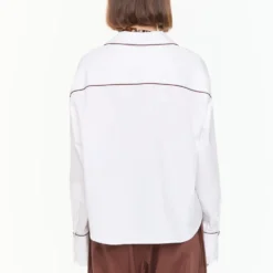 PLAN C - Chemise Boxy - Blanc