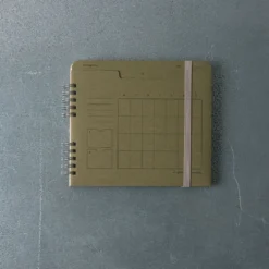 Planner 6 mois - Vert olive