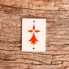 Plaque Hermine - Rouge - Matthieu Le Meur