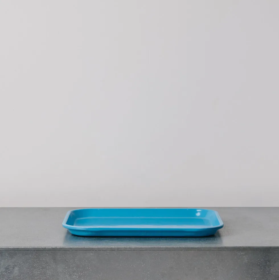 Plateau en fibre de verre - Bleu Clair