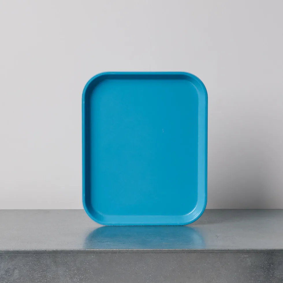 Plateau en fibre de verre - Bleu Clair