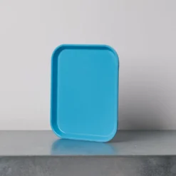 Plateau en fibre de verre - Bleu Clair