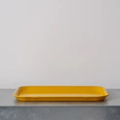 Plateau en fibre de verre - Moutarde