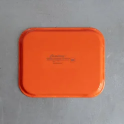 Plateau en fibre de verre - Orange Citrus