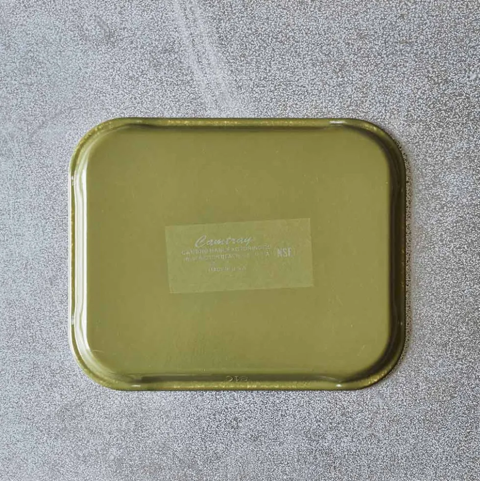 Plateau en fibre de verre - Vert Olive