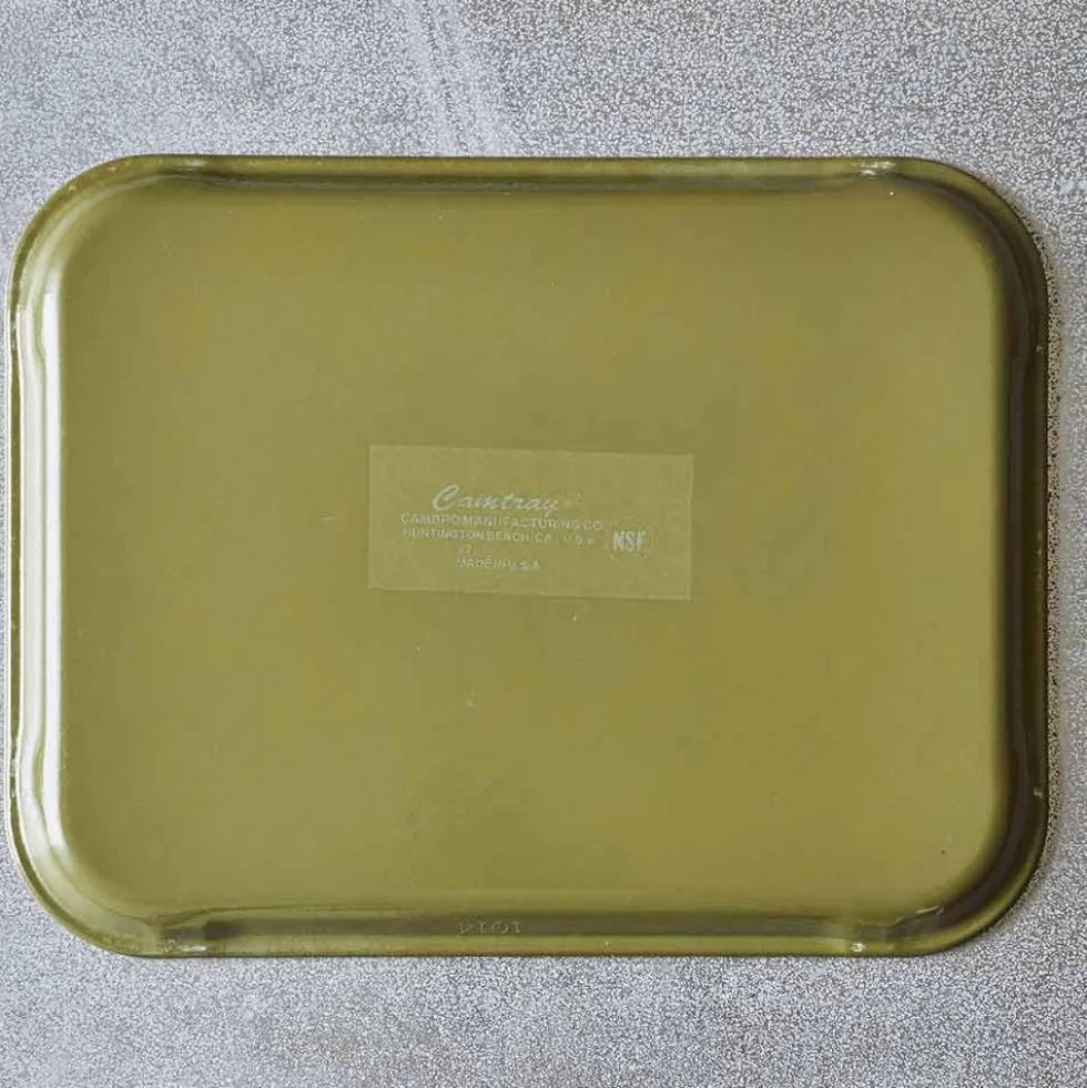 Plateau en fibre de verre - Vert Olive