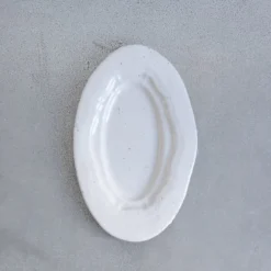 Plat oval Réfectoire - Sable Brillant