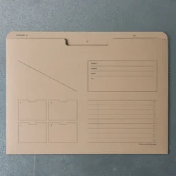 Pochette à documents A4 - Sable