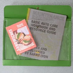 Pochette polyvalente pour documents - Vert