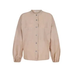 Pomandère - Chemise à Poches - Beige