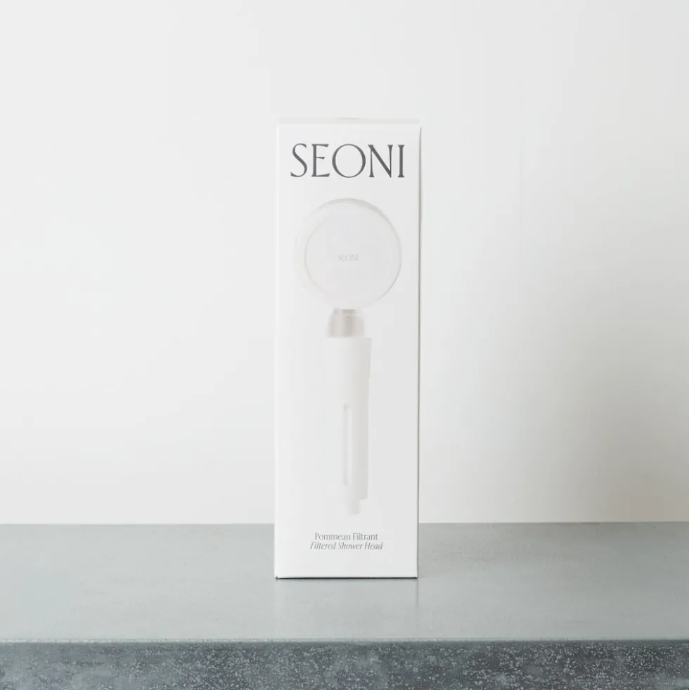 Pommeau de douche filtrant - Blanc - Seoni